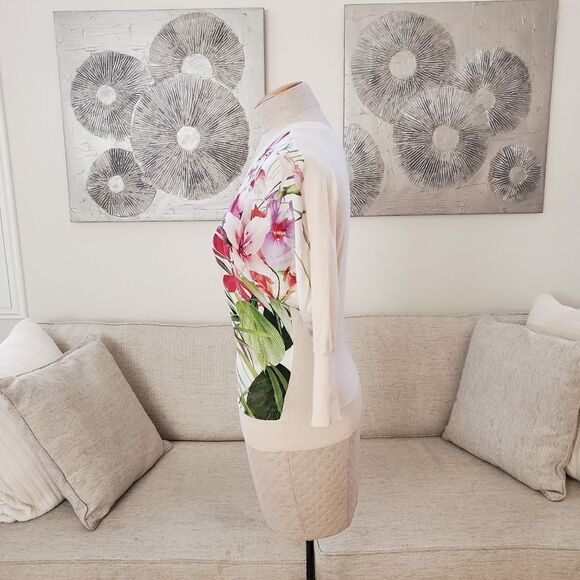 Ted Baker London Gotia Mirrored Tropics Sweater Sz 2 - Picture 8 of 13